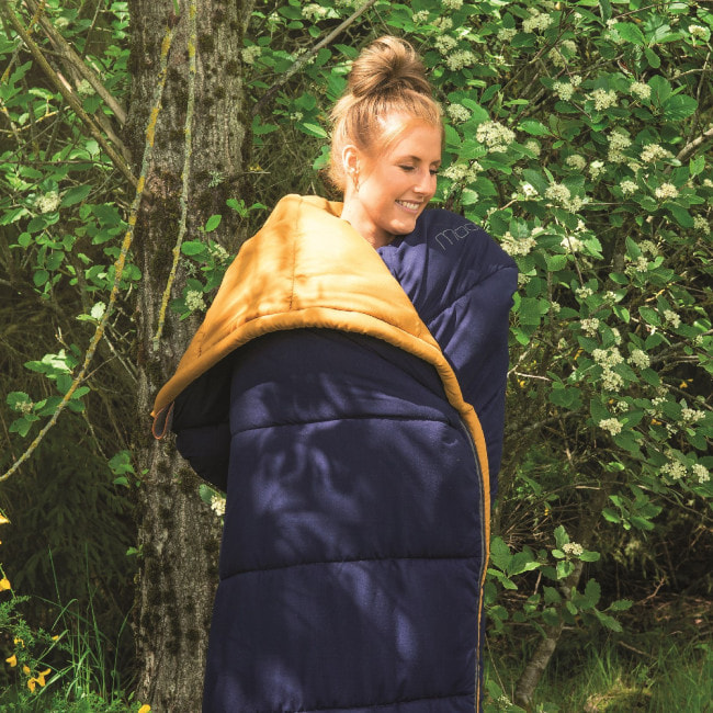 Спальный мешок Easy Camp Moon/+2°C Blue Left (240154)