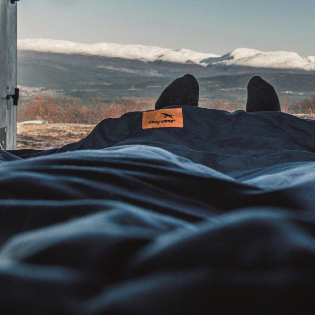 Спальный мешок Easy Camp Moon/+2°C Blue Left (240154)