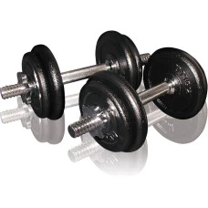 Гантели сборные Toorx 20 кг с кейсом (VAL-20DGN)