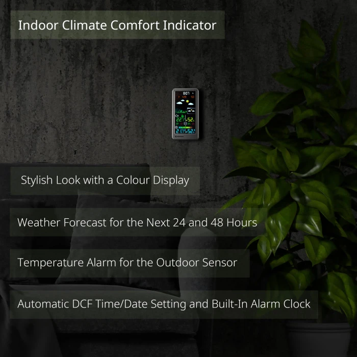 Метеостанція Bresser RC Neomeo V Silver (7006511)