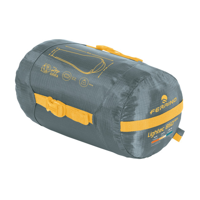 Спальний мішок Ferrino Lightec SM 850 +4°C Green (86651QVV)