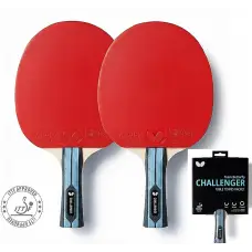Набор для настольного тенниса Team Butterfly Challenger FL x2 (6257000002-1)
