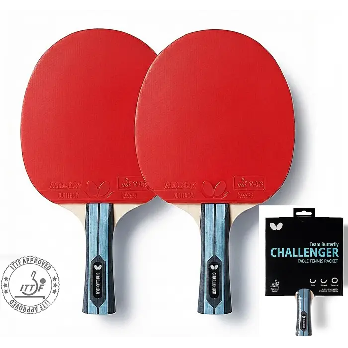 Набор для настольного тенниса Team Butterfly Challenger FL x2 (6257000002-1)