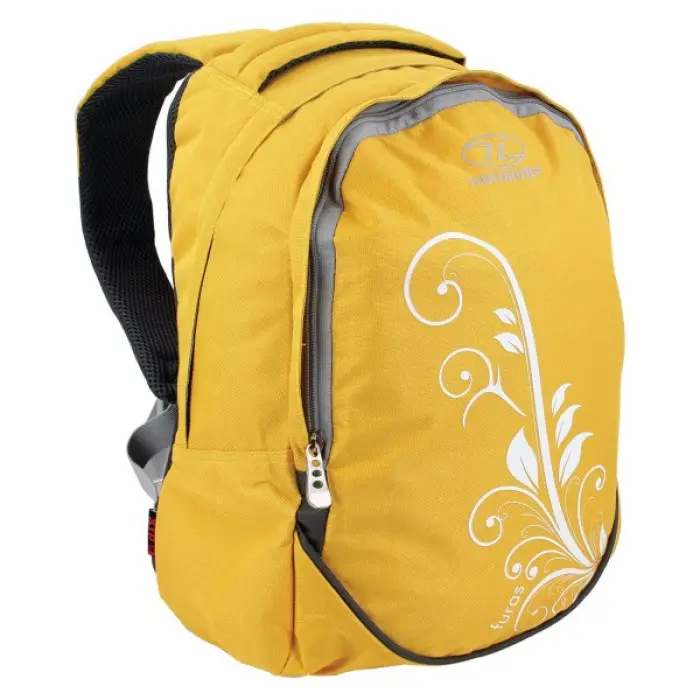 Городской рюкзак Highlander Furas 18 Yellow With Print