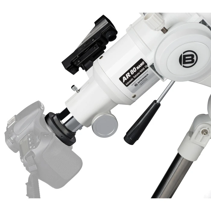 Телескоп Bresser Nano AR-80/640 AZ с солнечным фильтром и адаптером для смартфона (4580640)