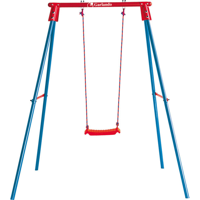 Качели на металлических опорах Garlando Candy одинарная (ALT-11)