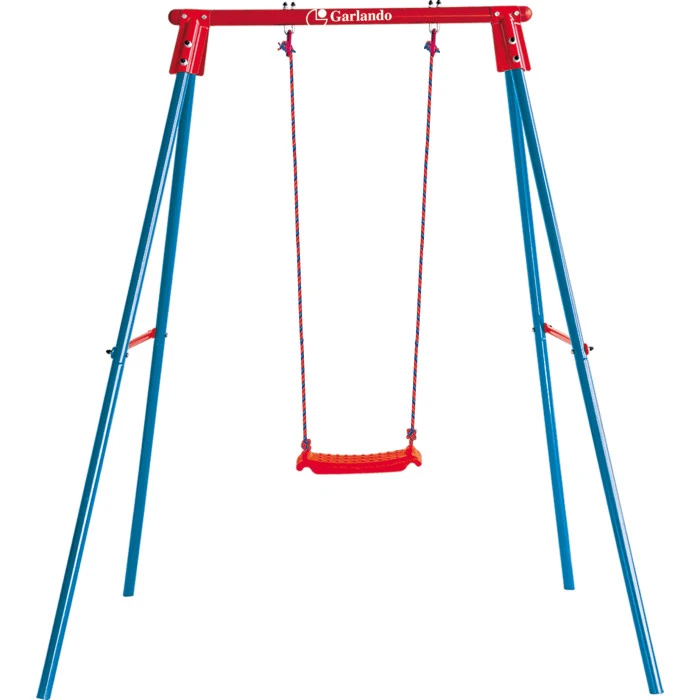 Гойдалка на металевих опорах Garlando Candy одинарна (ALT-11)