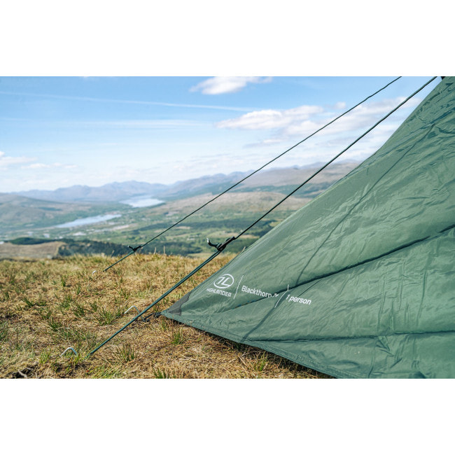 Палатка одноместная Highlander Blackthorn 1+ Gen2 Scarab Green (TEN131XLV2-SG)