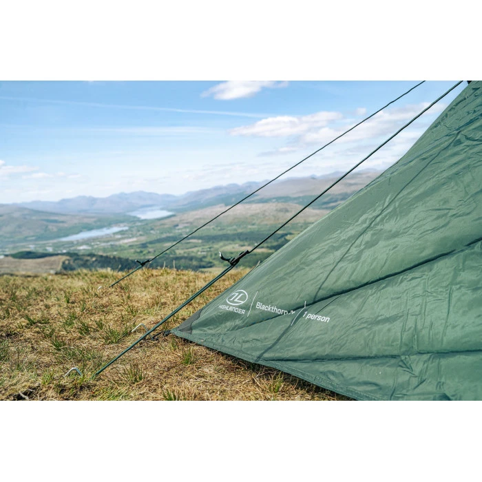 Намет одномісний Highlander Blackthorn 1+ Gen2 Scarab Green (TEN131XLV2-SG)