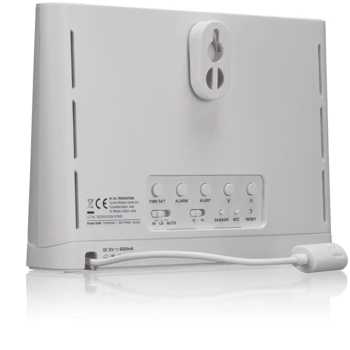 Метеостанція Bresser 5-in-1 Comfort Weather Center White (7002550GYE000)