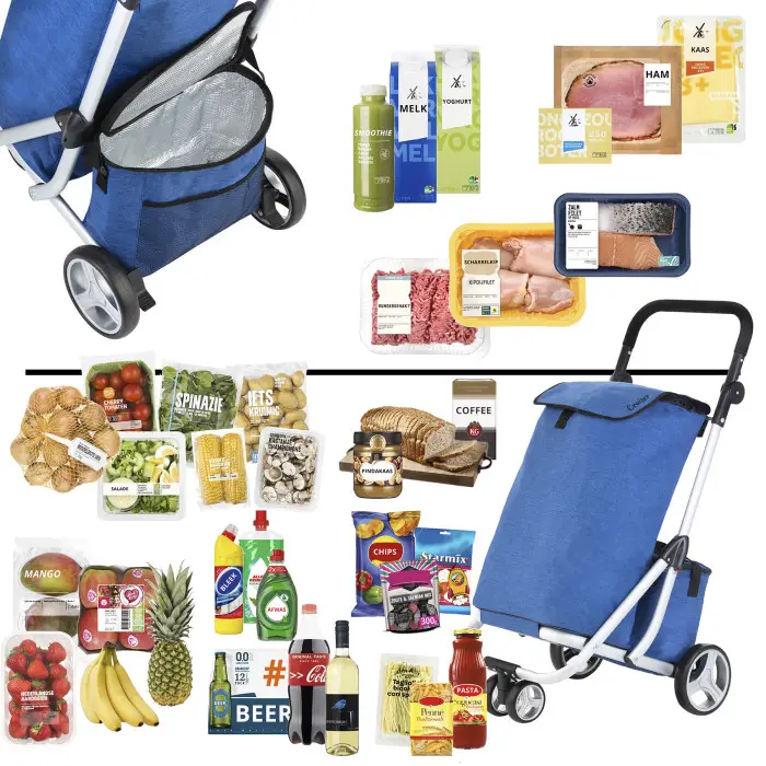 Сумка-тележка ShoppingCruiser 3 Wheels Blue (650062)