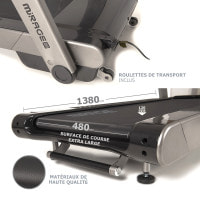 Бігова доріжка Toorx Mirage C80 (MIRAGE-C80)