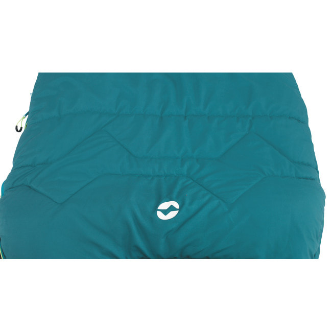 Спальний мішок Outwell Pine Prime/-1°C Turquoise Left (230345)
