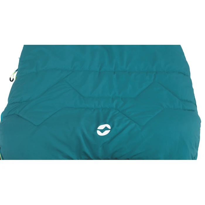 Спальний мішок Outwell Pine Prime/-1°C Turquoise Left (230345)