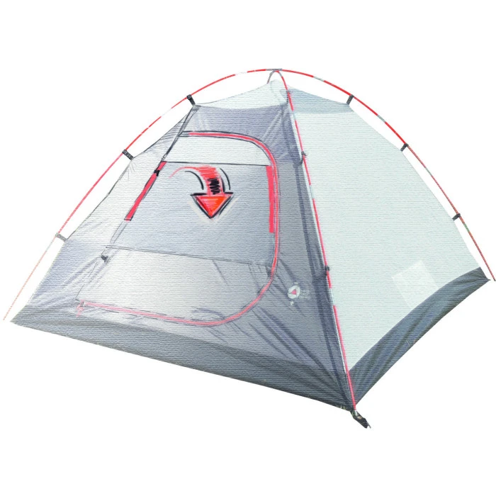 Палатка двухместная High Peak Nevada 2.1 Deep Forest (10350)