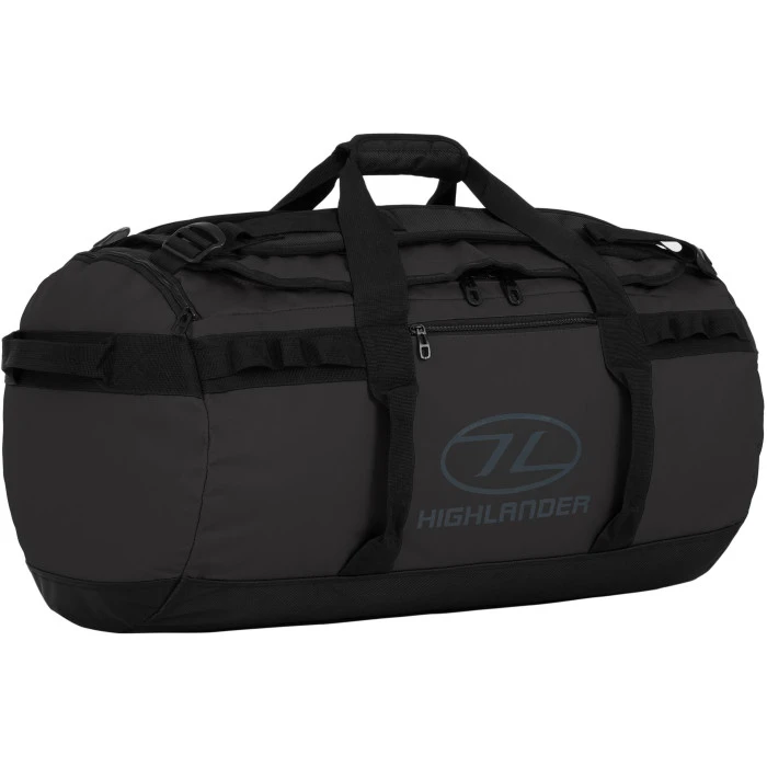 Сумка дорожная водозащитная Highlander Storm 65L Black (DB123-BK)