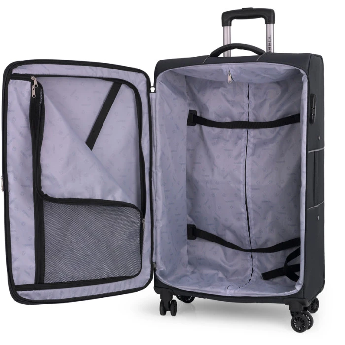 Чемодан Gabol Lisboa (L) Grey (122747-016)