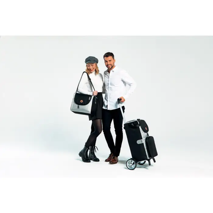 Сумка-тележка Andersen Unus Shopper Fun Ida Black (121-164-80)