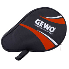 Чехол для ракетки Gewo Round Cover Master с отделением для мячей Black/Red (89679130)