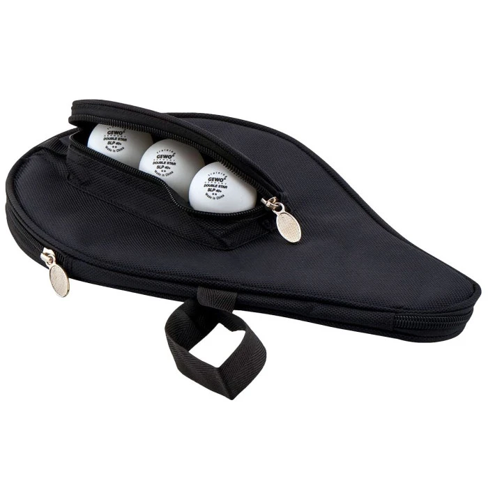 Чехол для ракетки Gewo Round Cover Master с отделением для мячей Black/Red (89679130)