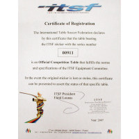 Настольный футбол Garlando Master Champion ITSF (MASTER)