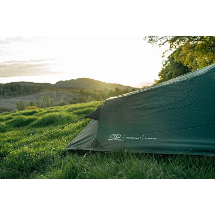 Палатка одноместная Highlander Blackthorn 1 Gen2 Scarab Green (TEN131V2-SG)