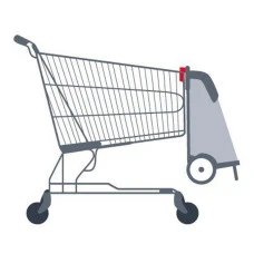 Сумка-тележка Gimi Twin Blue (169327)