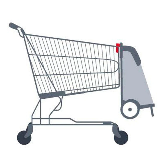 Сумка-тележка Gimi Twin Blue (169327)