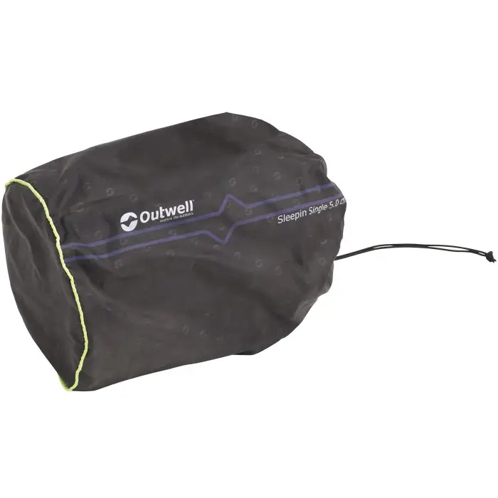Коврик самонадувающий Outwell Self-inflating Mat Sleepin Single 5 cm Black (400016)