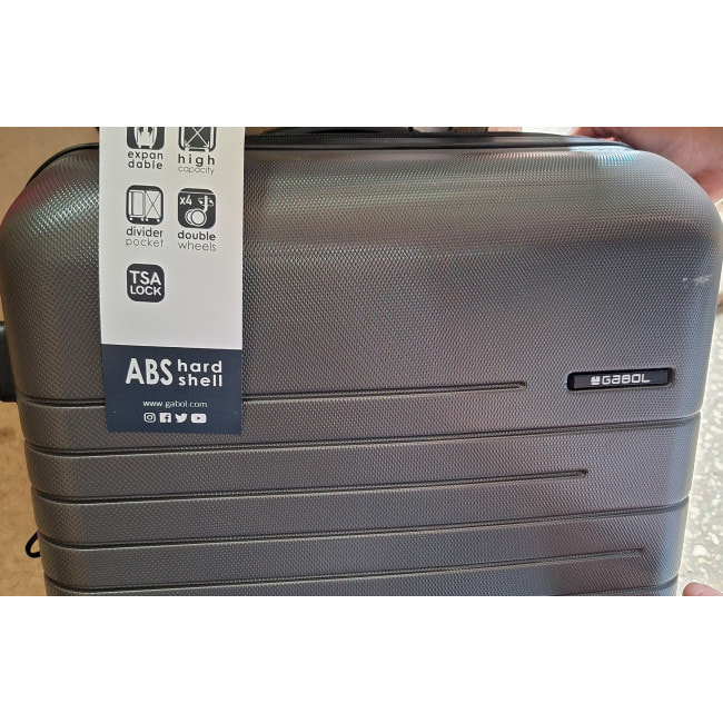 Валіза Gabol Escape (M) Gris (124146-016) (Special Offer)