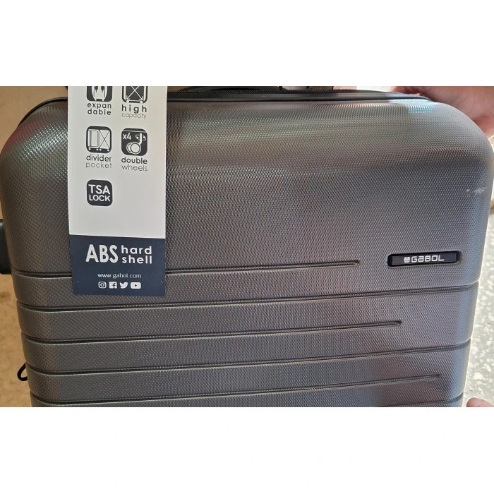 Чемодан Gabol Escape (M) Gris (124146-016) (Special Offer)