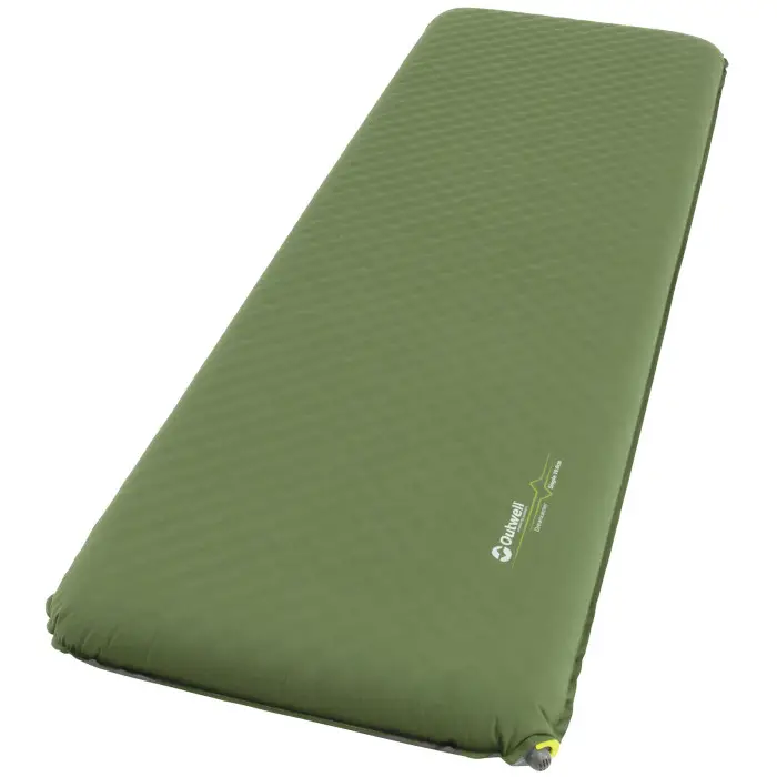 Коврик самонадувающий Outwell Self-inflating Mat Dreamcatcher Single 10 cm Green (290310)