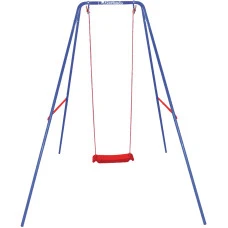 Гойдалка на металевих опорах Garlando Coco одинарна (ALT-10)