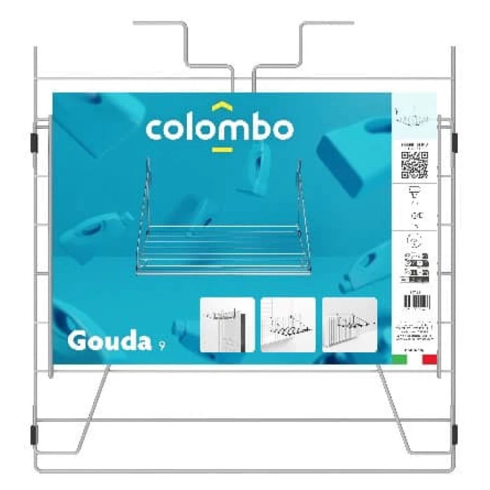 Сушилка для белья навесная Colombo Gouda 9 (ST199)