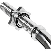 Гриф для штанги Toorx W-образный 120 см 25 мм с винтовыми замками (BCV-120)