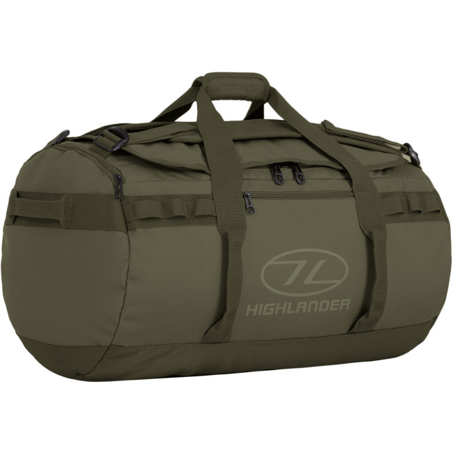 Сумка дорожная водозащитная Highlander Storm 65L Olive (DB123-OG)