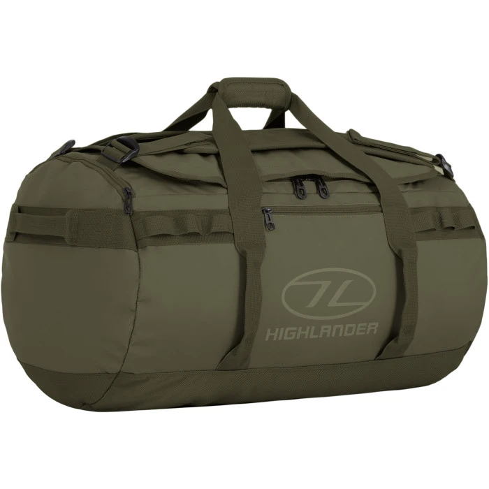Сумка дорожная водозащитная Highlander Storm 65L Olive (DB123-OG)