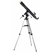 Телескоп Bresser Quasar 80/900 EQ Refractor Solar Carbon з сонячним фільтром і адаптером для смартфона (4780909)