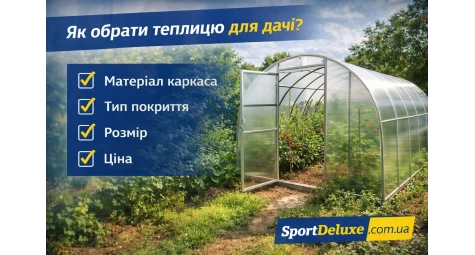 Як обрати теплицю для дачі: практичний гід для гарного врожаю