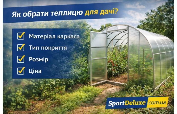 Як обрати теплицю для дачі: практичний гід для гарного врожаю
