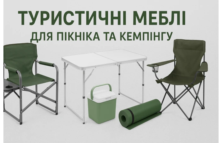 Туристическая мебель для пикника и кемпинга: комфорт в природе